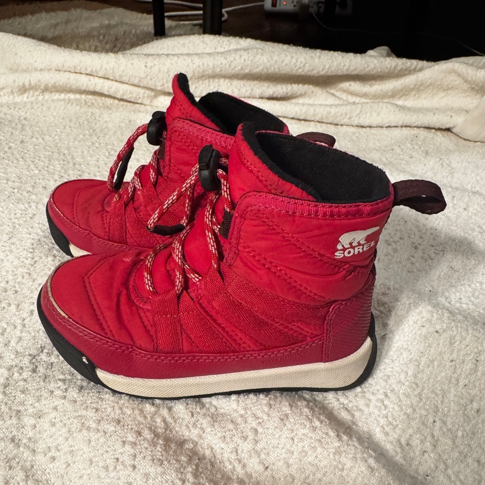 Sorel Kids Red Winter Boots